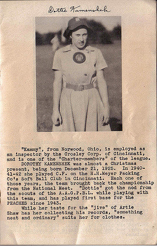Dottie Kamenshek - AAGPBL Superstar