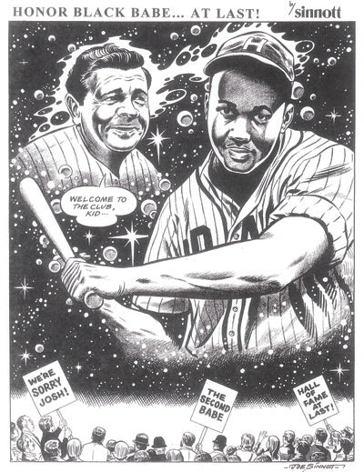 Joe Sinnott Tribute to Josh Gibson