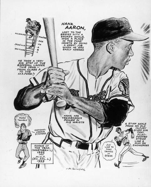 hank aaron comic