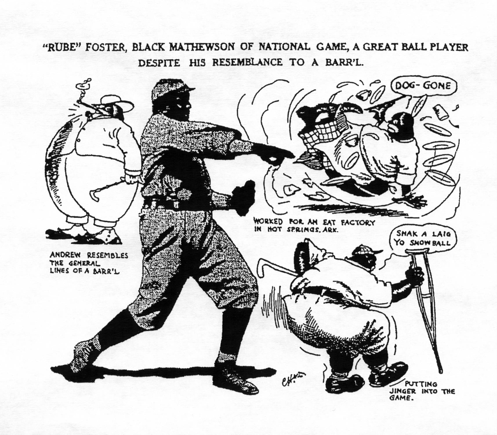 Rube Foster – Black Christy Mathewson