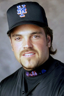 mike piazza in new york meta hat portrait