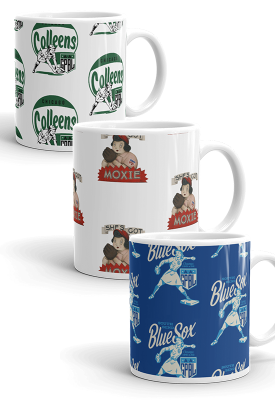 LA Dodgers White Coffee Mug 