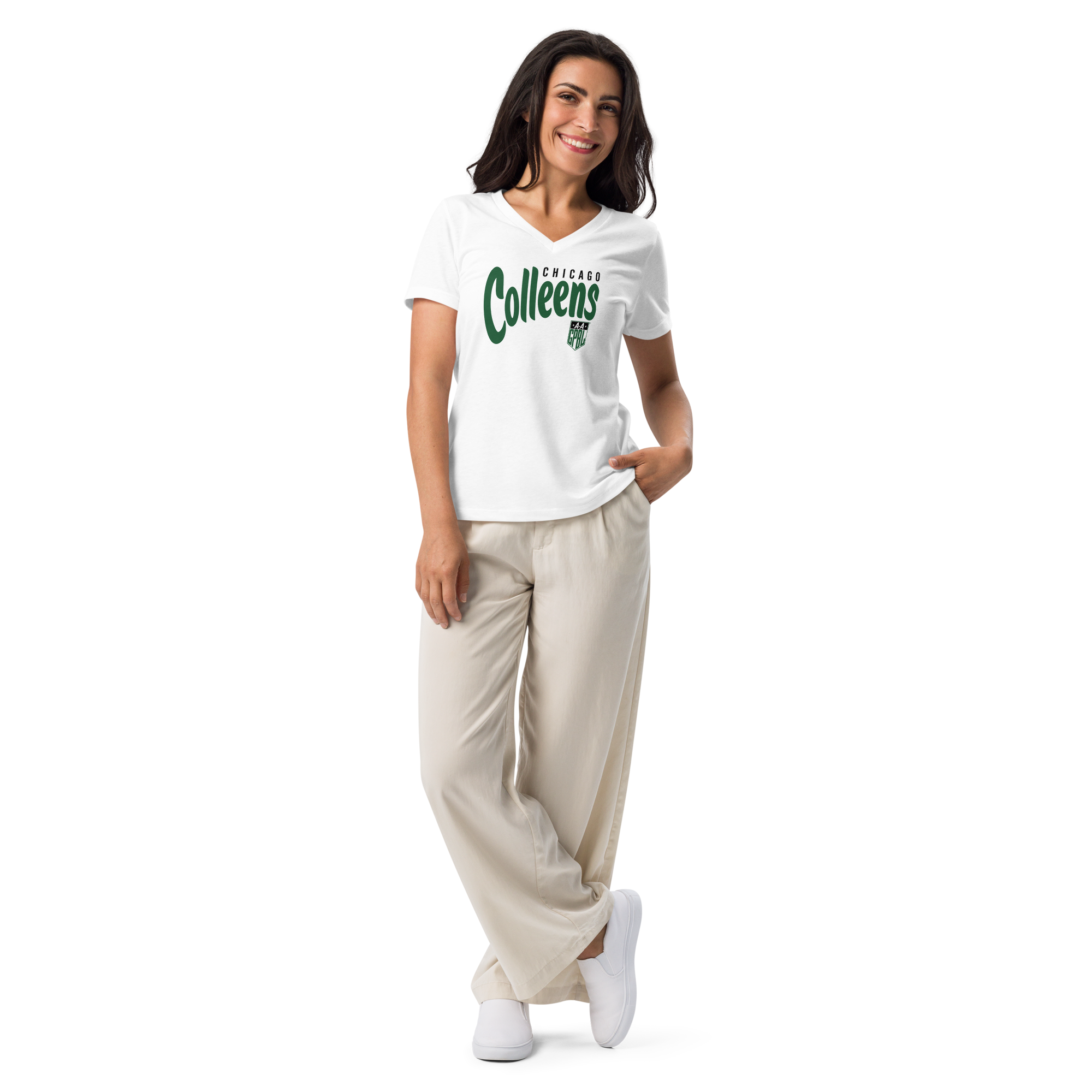 Chicago Colleens - Classic Color - Women’s Relaxed V-Neck