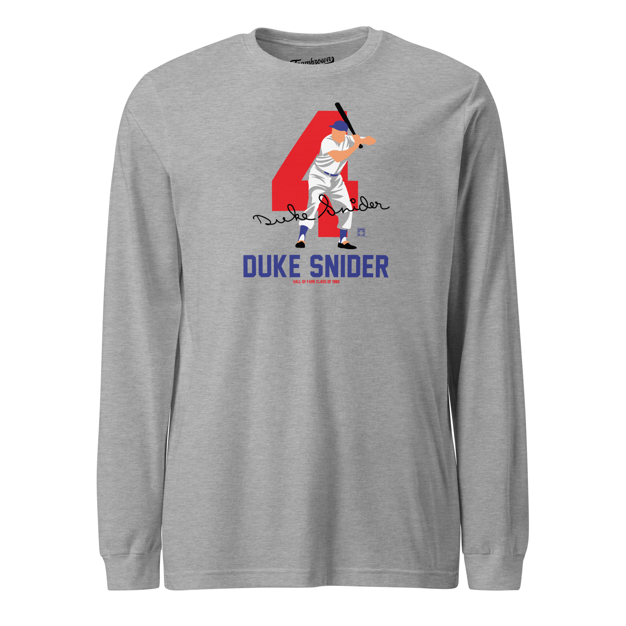 Baseball Hall of Fame Members - Duke Snider - Unisex Long Sleeve Shirt