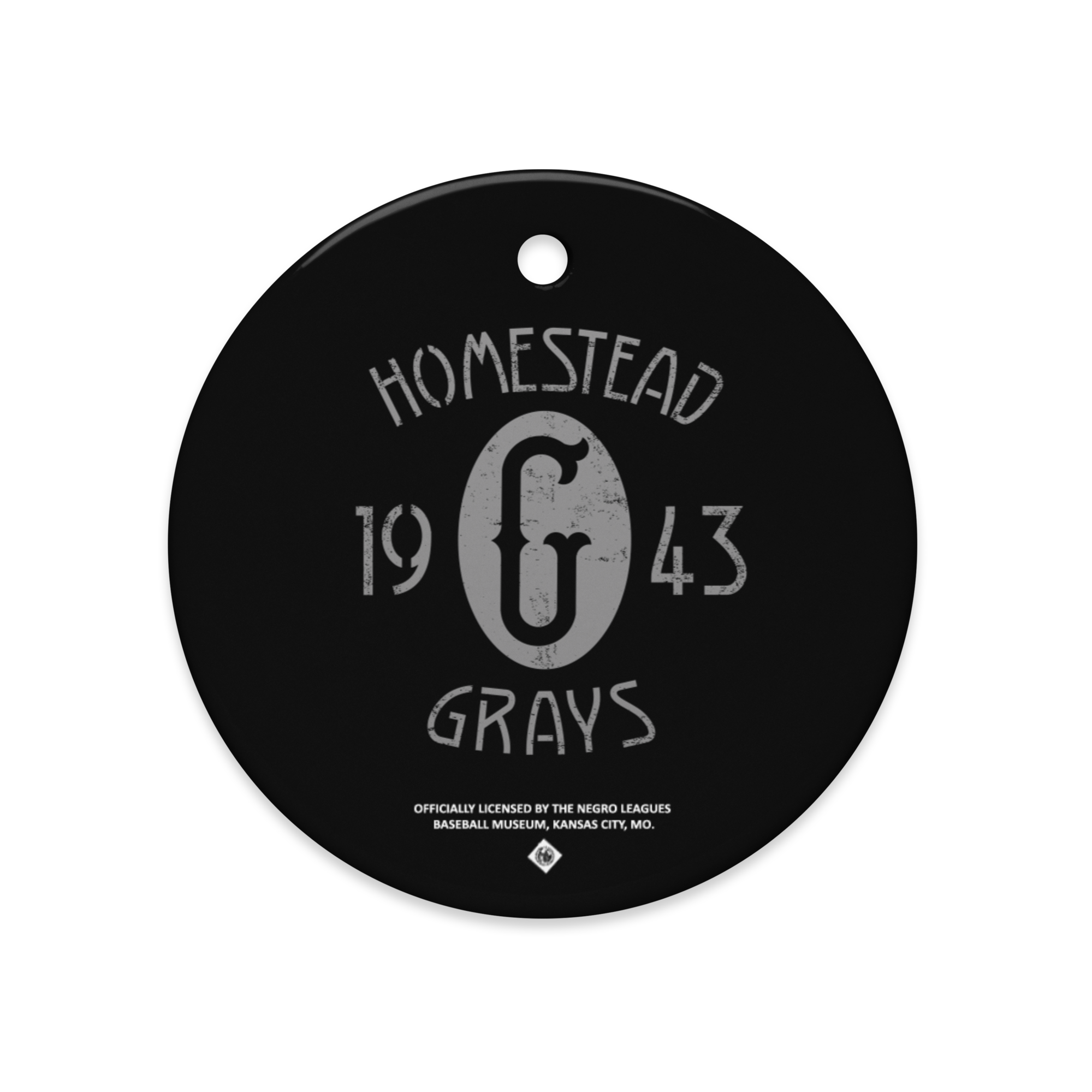 1943 Champions - Homestead Grays / Griffith Stadium - Ceramic 2-Sided Ornament