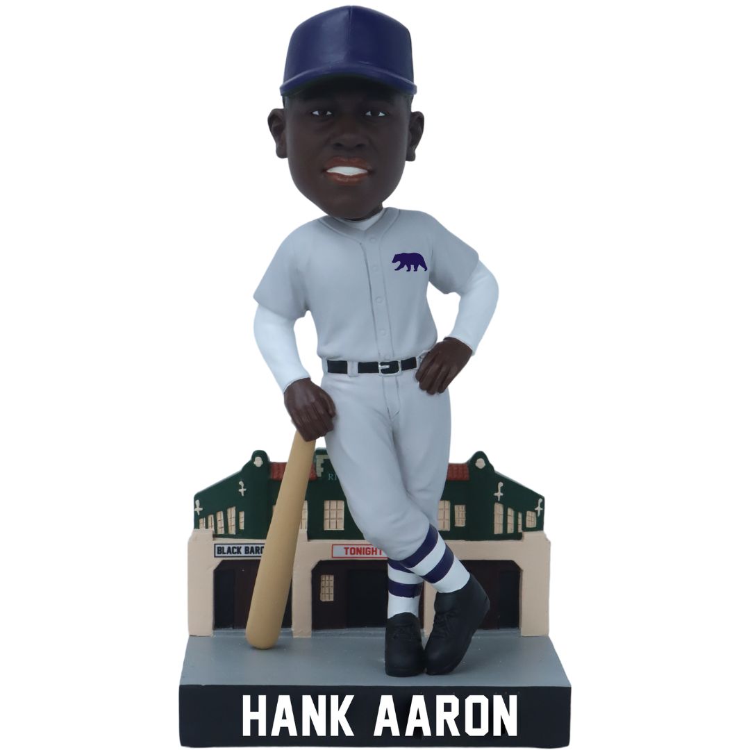 HankAaronRickwoodFieldNegroLeaguesBobblehead