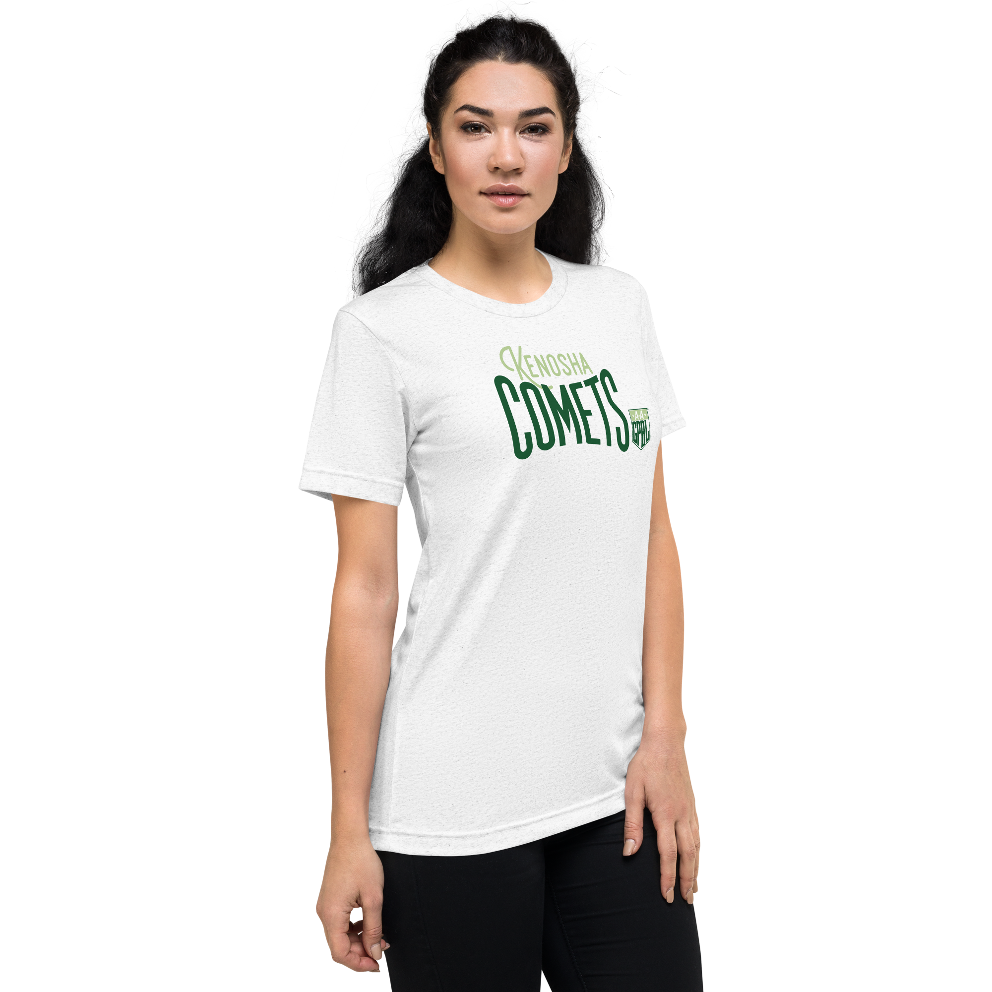 Kenosha Comets - Classic Color - Triblend T-Shirt