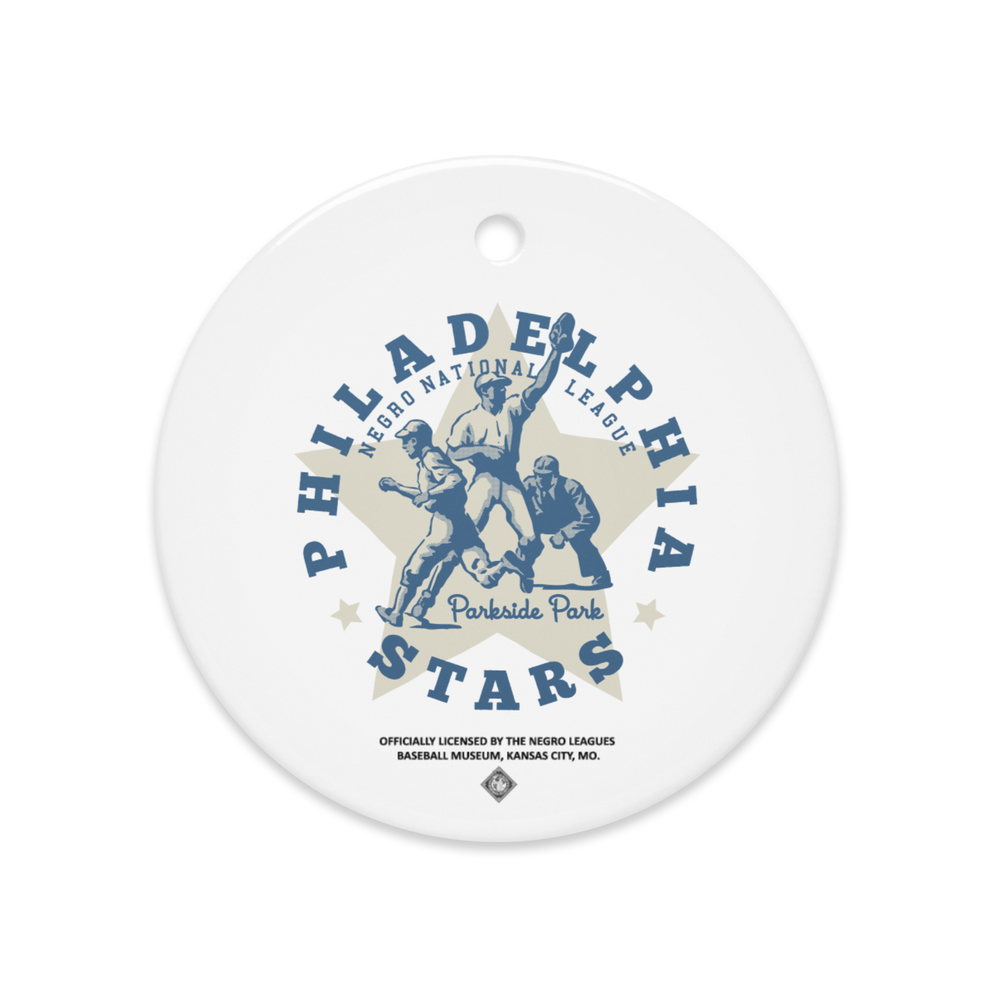 NNL - Philadelphia Stars - Ceramic 2-Sided Ornament
