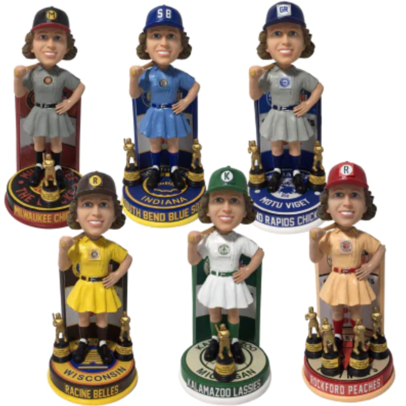 AAGPBL Champions Bobbleheads (PRESALE)