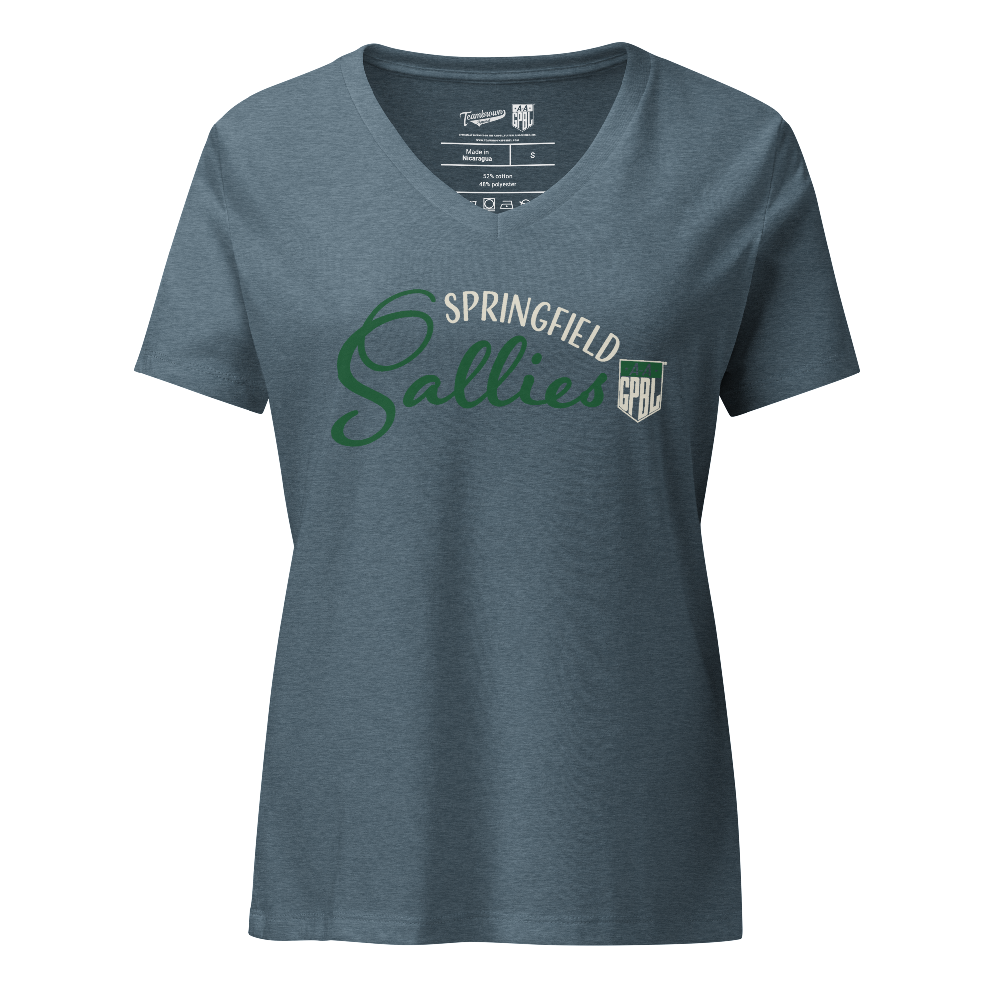 Springfield Sallies - Classic Color - Women’s Relaxed V-Neck