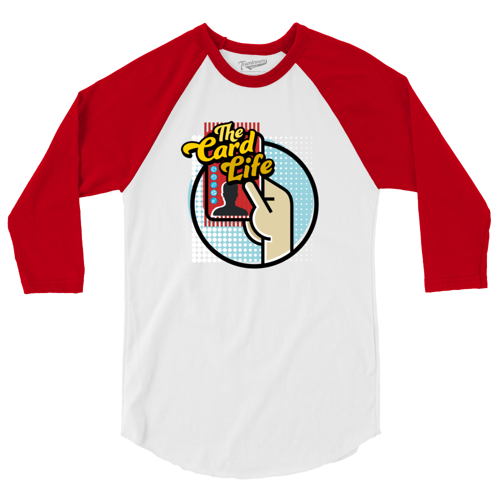 The Card Life - Primary Logo - Unisex Baseball Shirt