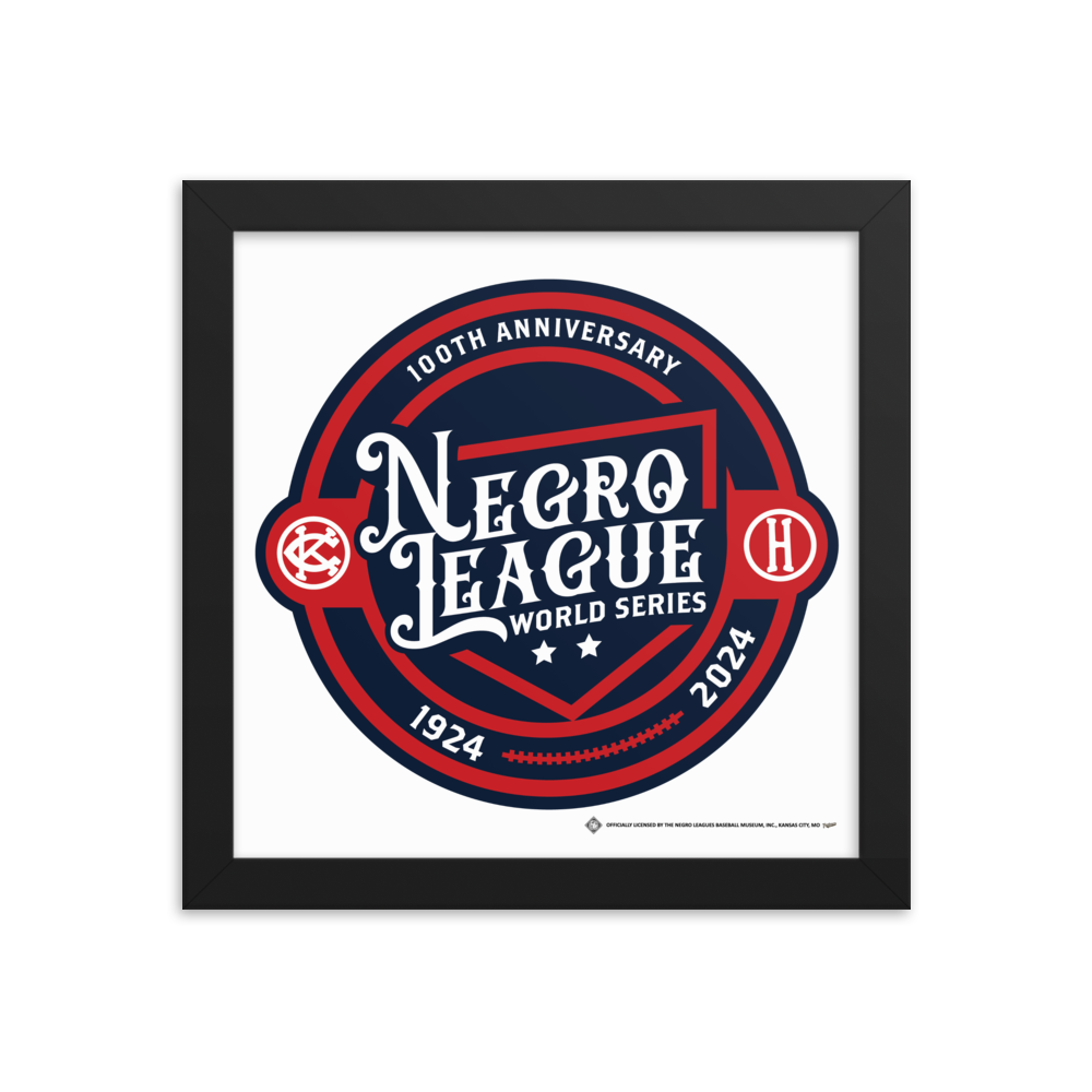 NLBM - NLWS - World Series 100th Anniversary - Giclée-Print Framed