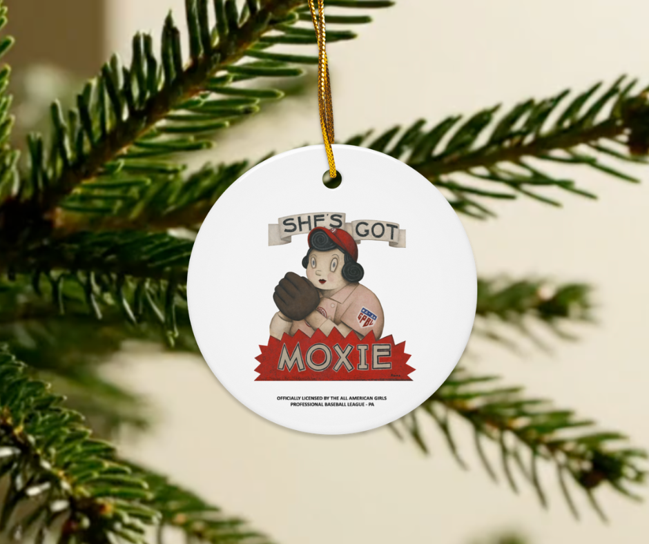 Moxie - Ceramic 2-Sided Ornament