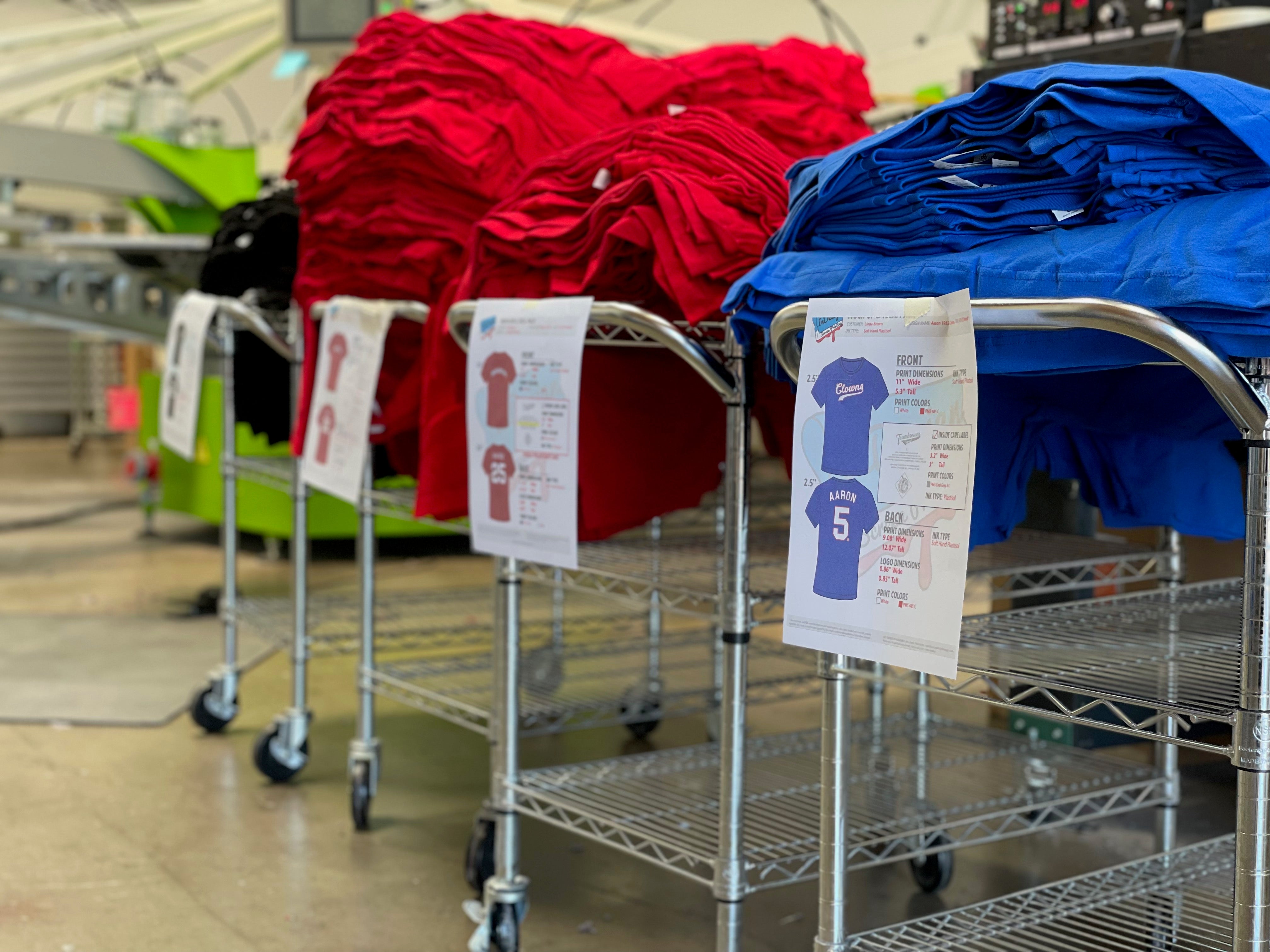 bulk baseball shirts