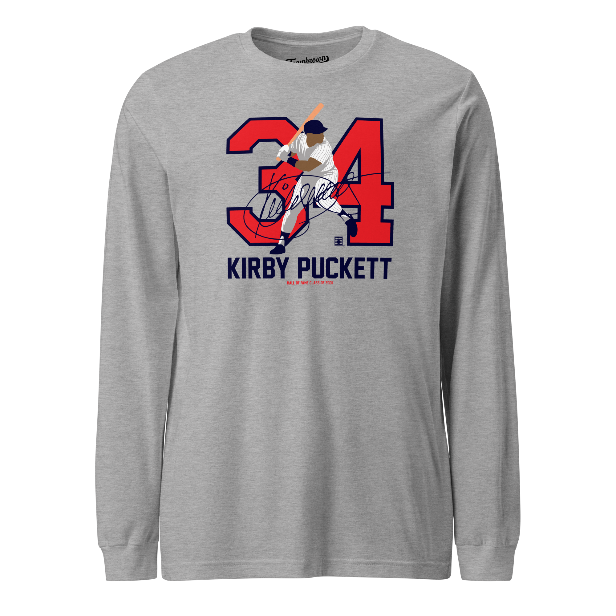 Baseball Hall of Fame Members - Kirby Puckett - Unisex Long Sleeve Shirt
