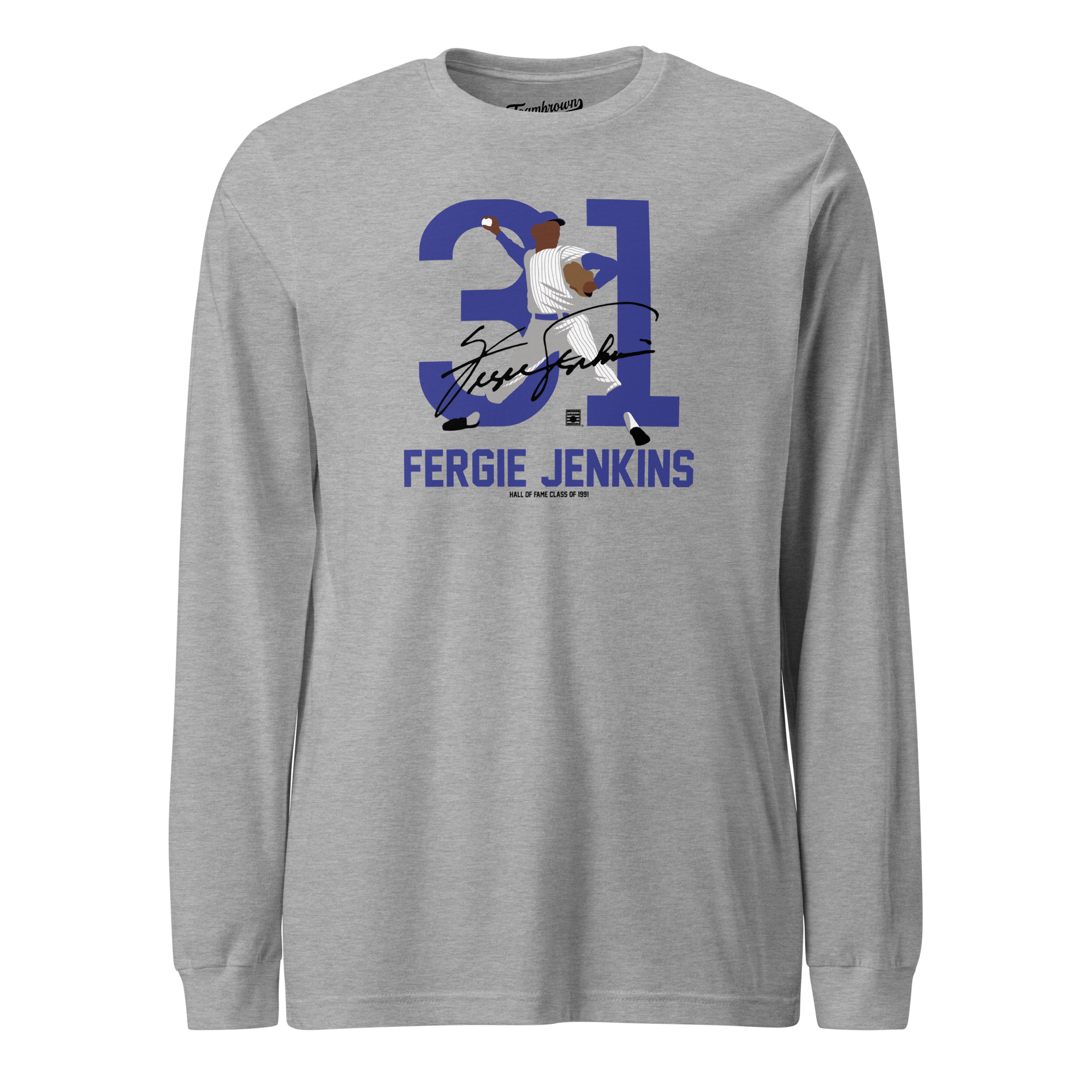 Baseball Hall of Fame Members - Fergie Jenkins - Unisex Long Sleeve Shirt