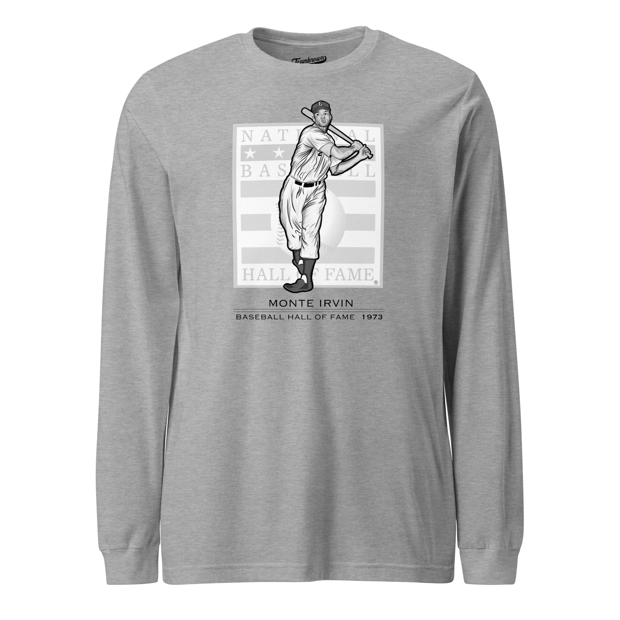 Baseball Hall of Fame Members - Monte Irvin - Unisex Long Sleeve Shirt