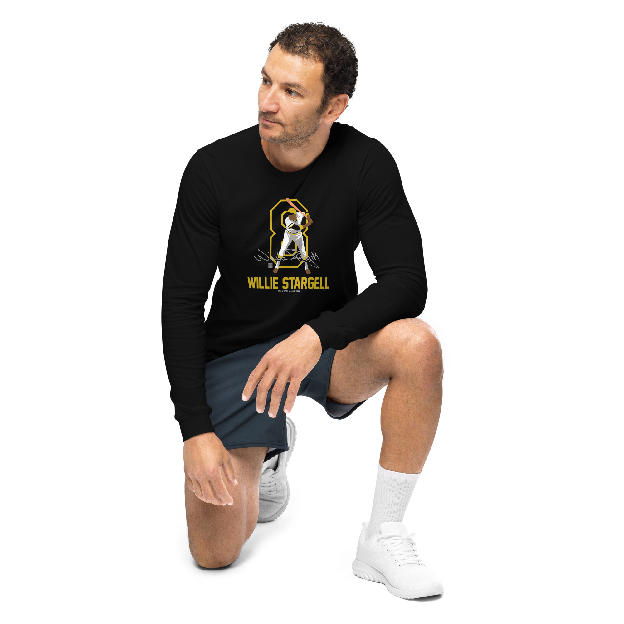 Baseball Hall of Fame Members - Willie Stargell - Unisex Long Sleeve Shirt