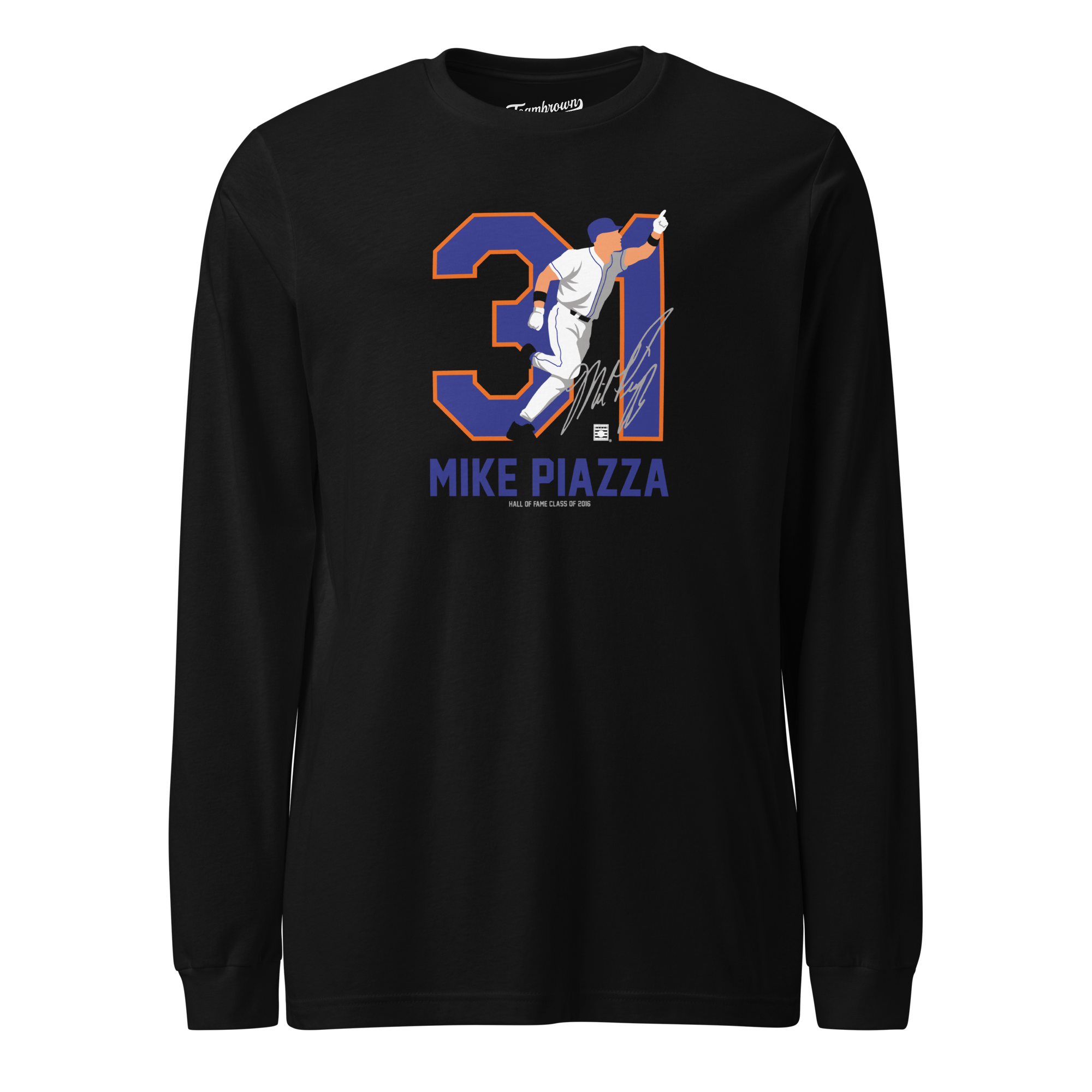 Baseball Hall of Fame Members - Mike Piazza - Unisex Long Sleeve Shirt