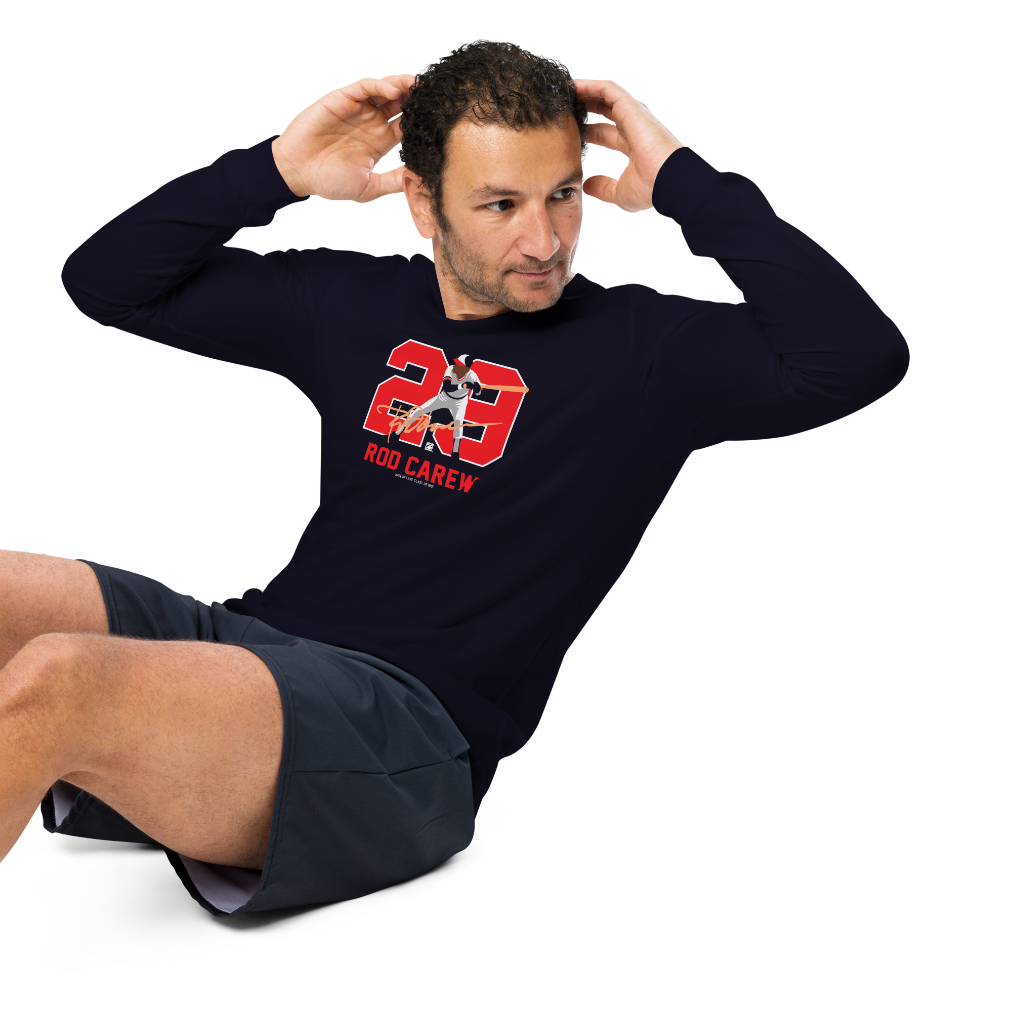 Baseball Hall of Fame Members - Rod Carew - Unisex Long Sleeve Shirt