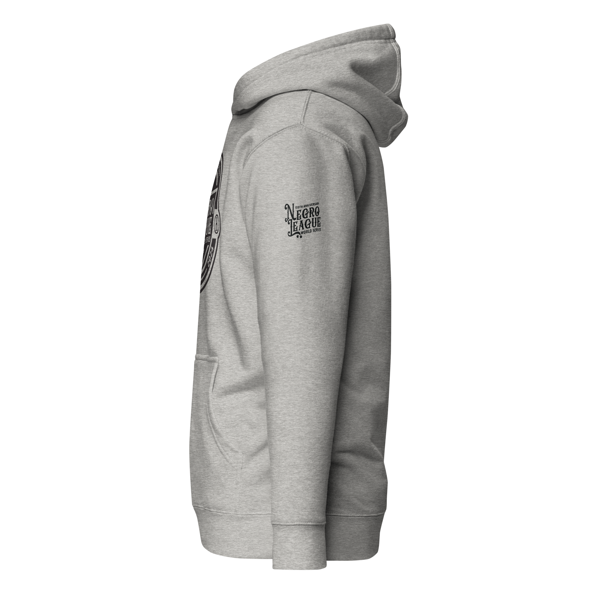 unisex premium hoodie carbon grey left