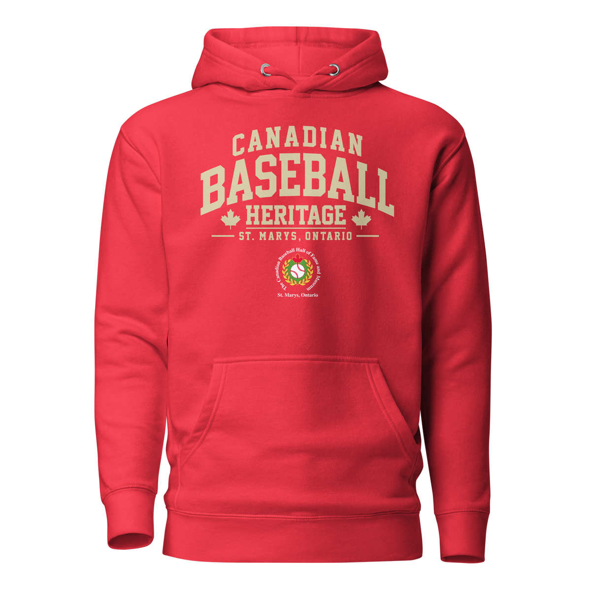 Canadian Baseball Hall of Fame and Museum - Heritage - Unisex Premium Hoodie