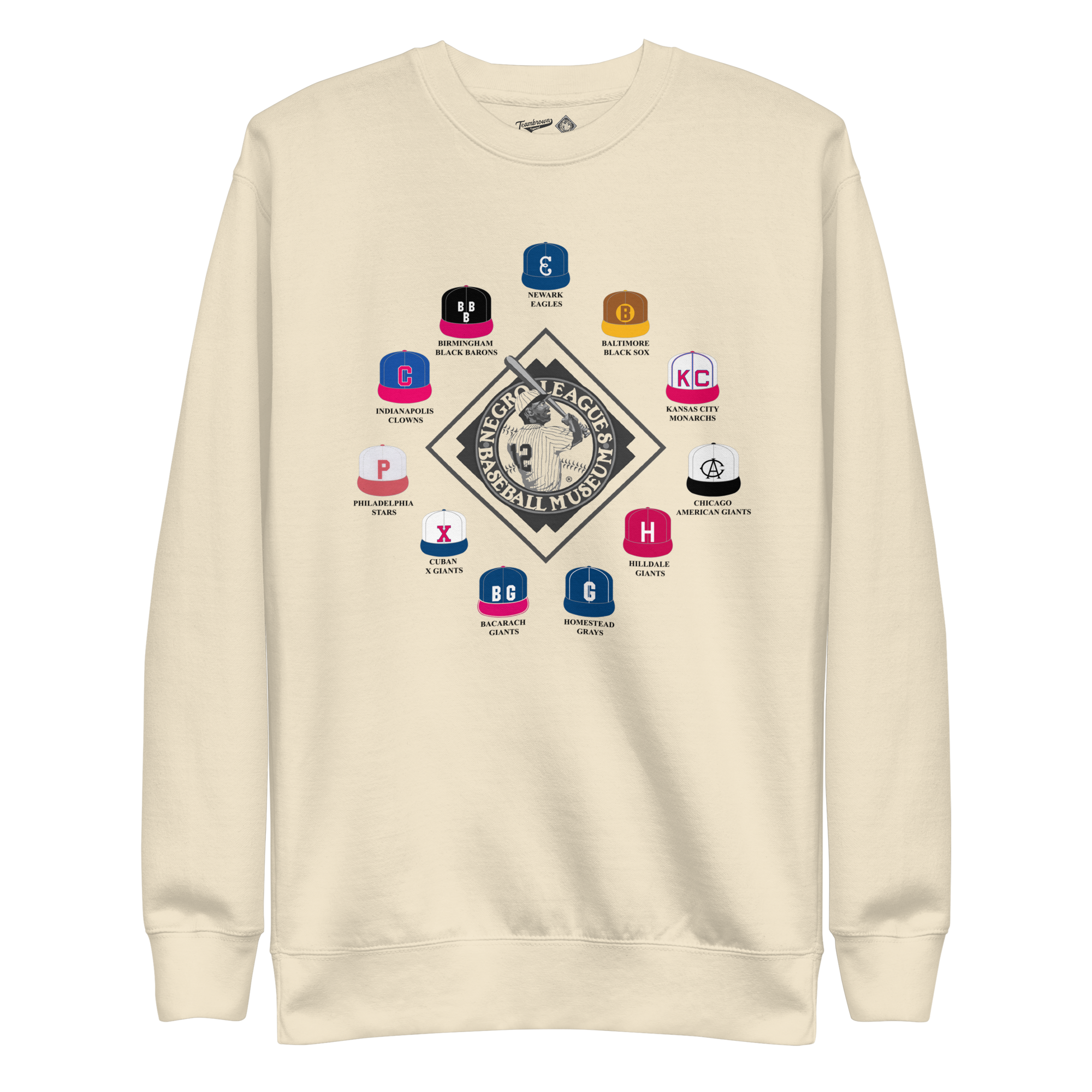 NLBM Crown Collection Crewneck Sweatshirt Teambrown