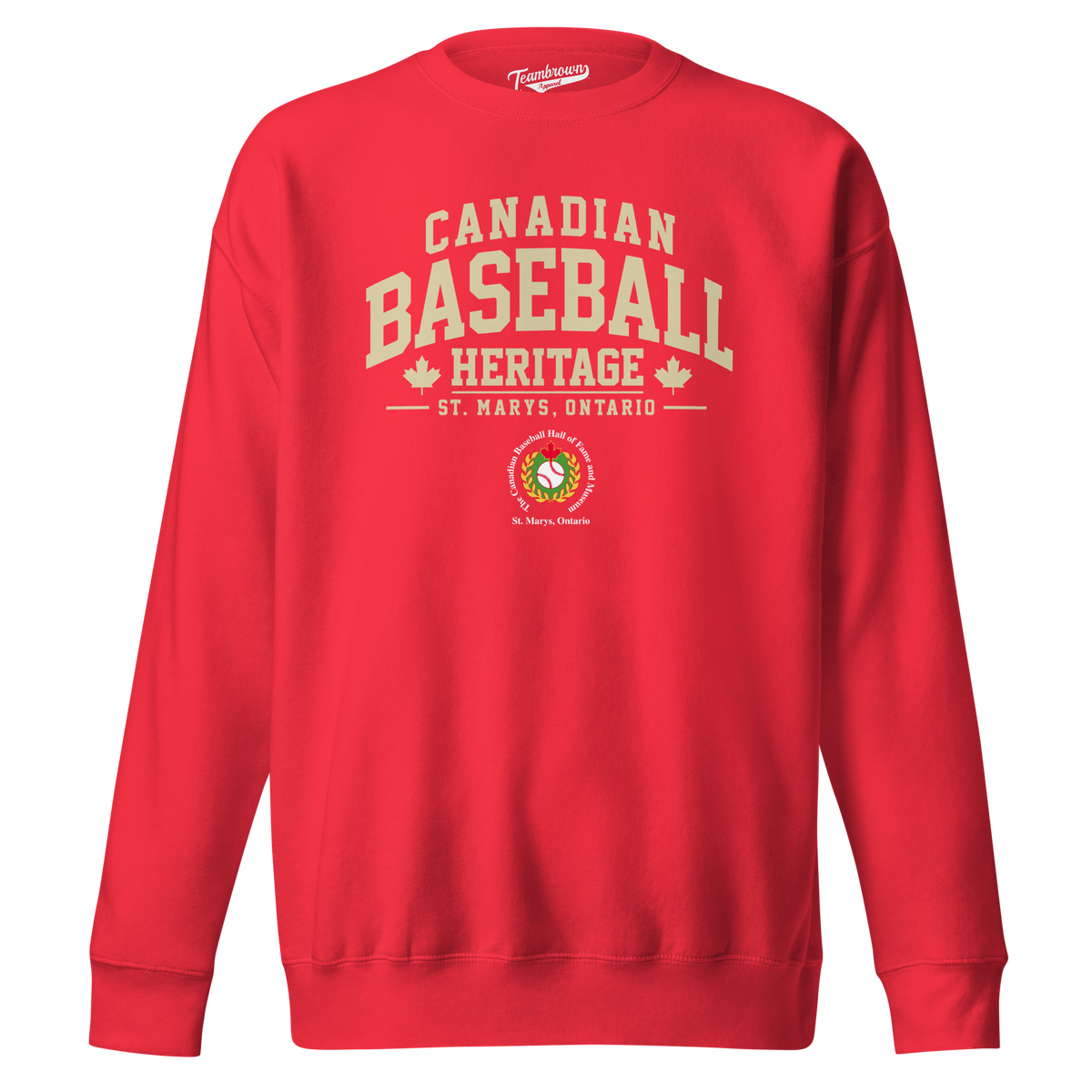 Canadian Baseball Hall of Fame and Museum - Heritage - Crewneck Sweatshirt