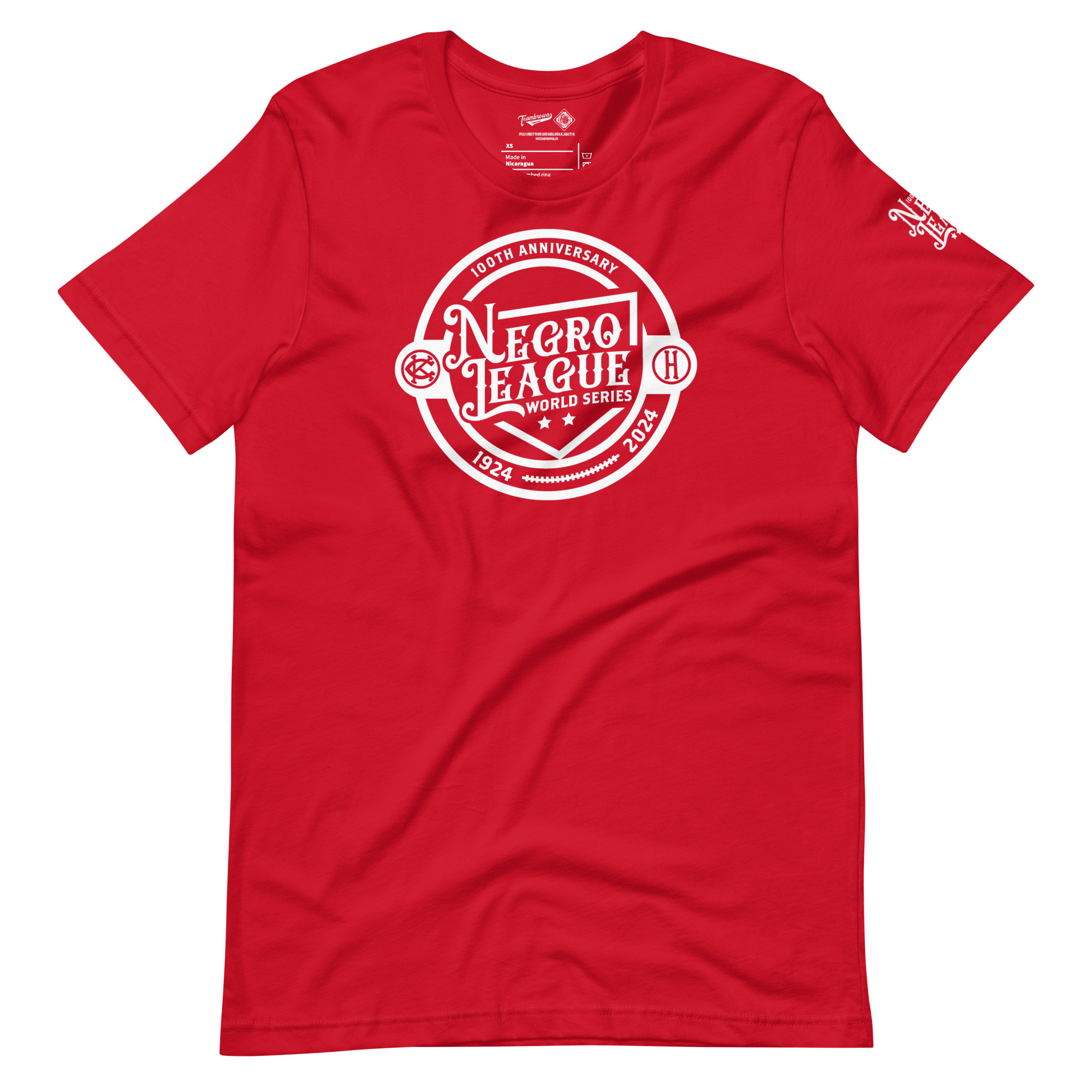 NLBM - NLWS - World Series 100th Anniversary White Logo - Unisex T-Shirt