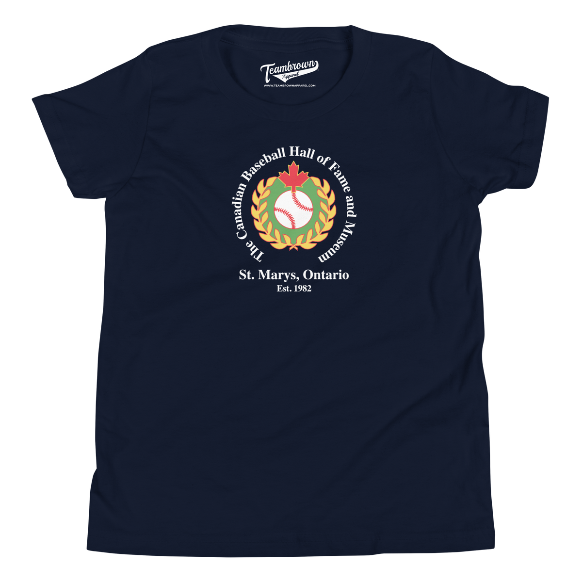 Canadian Baseball Hall of Fame and Museum - Hockey - Kids T-Shirt