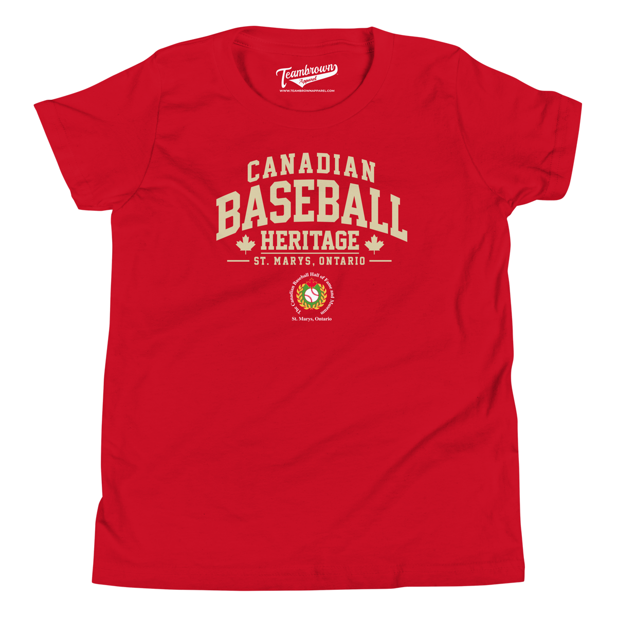 Canadian Baseball Hall of Fame and Museum - Heritage - Kids T-Shirt