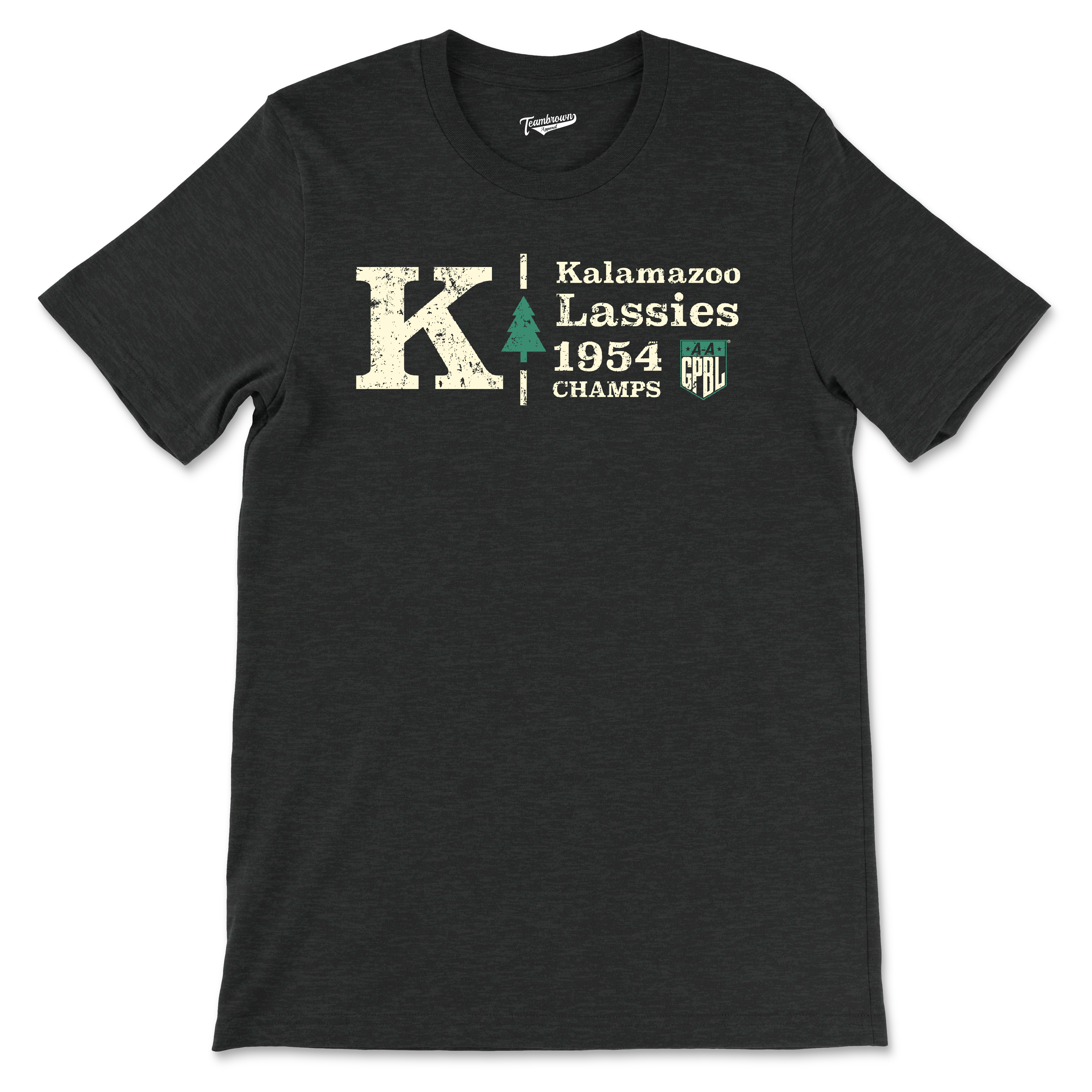 Kalamazoo Lassies Champions - Unisex T-Shirt | Officially Licensed - AAGPBL