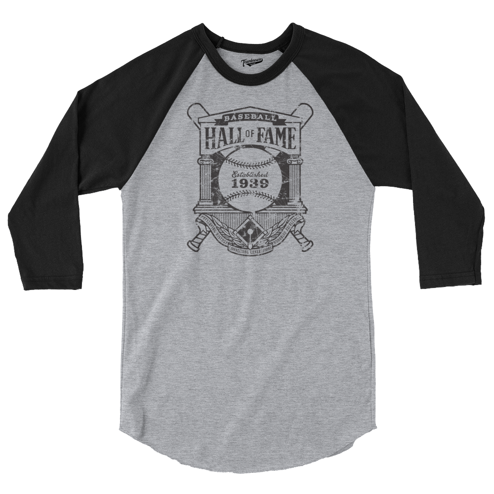 Baseball Hall of Fame - Crest Logo - Baseball Shirt | Officially Licensed - National Baseball Hall of Fame and Museum