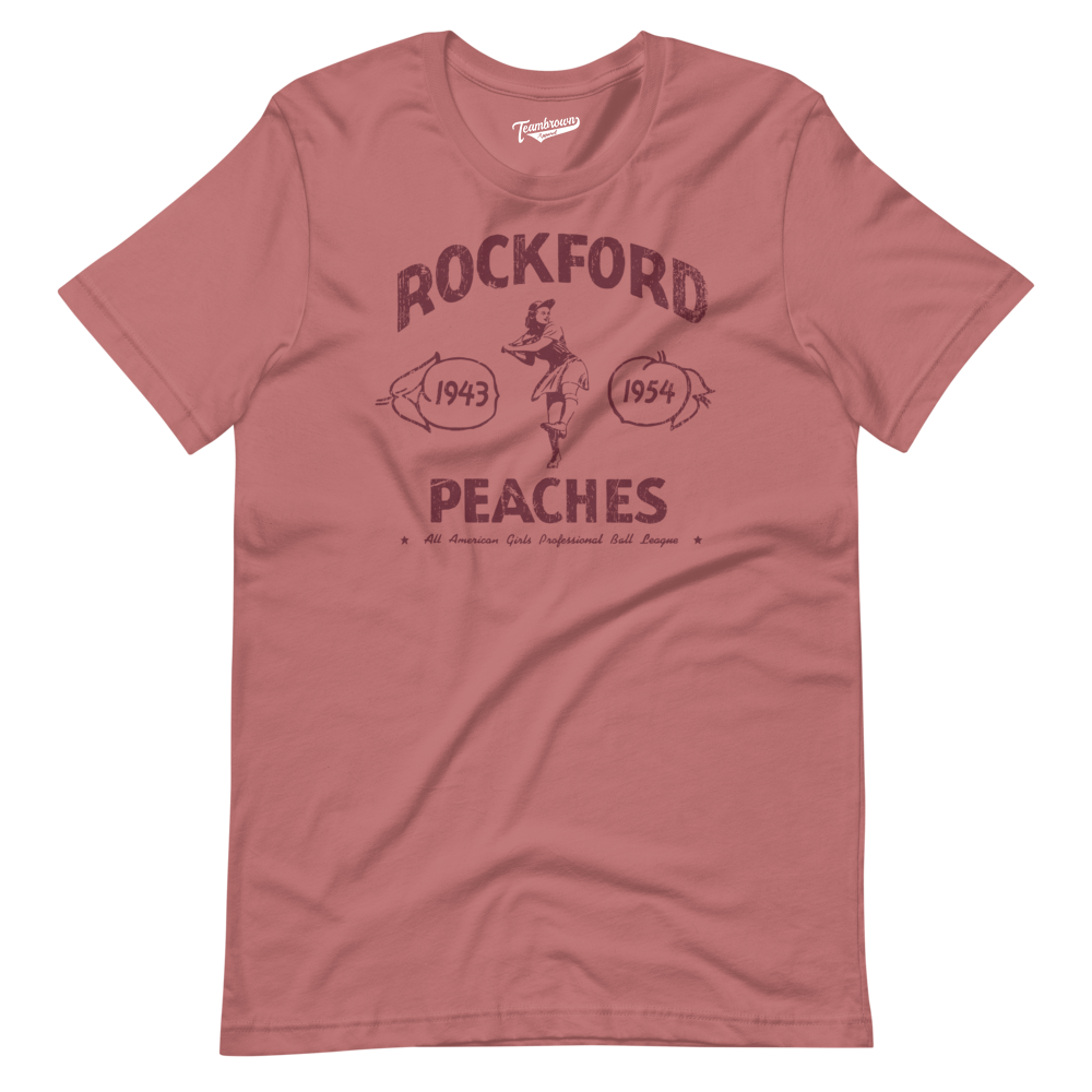 Printful Rockford Peaches Short Sleeve Tshirt L / Soft Cream