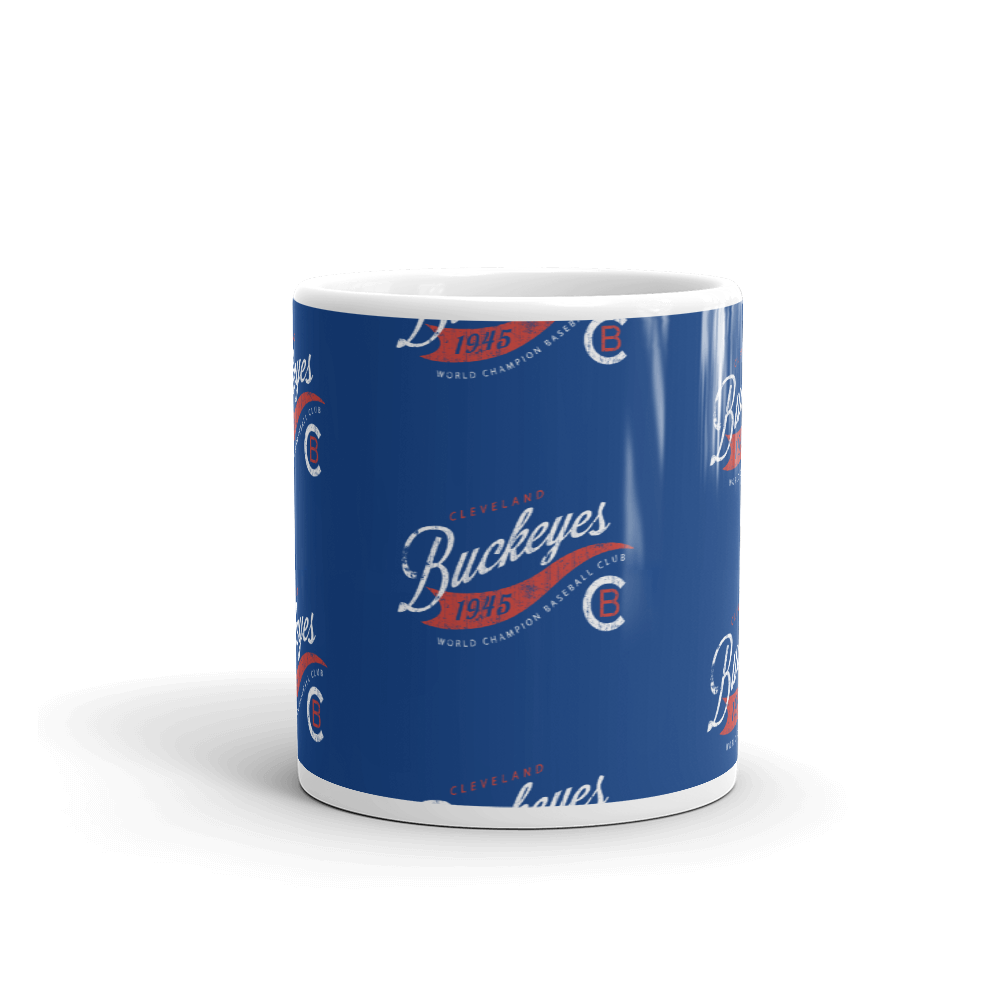 NLBM - 1945 Champions Cleveland Buckeyes 11oz Mug | Officially Licensed - NLBM