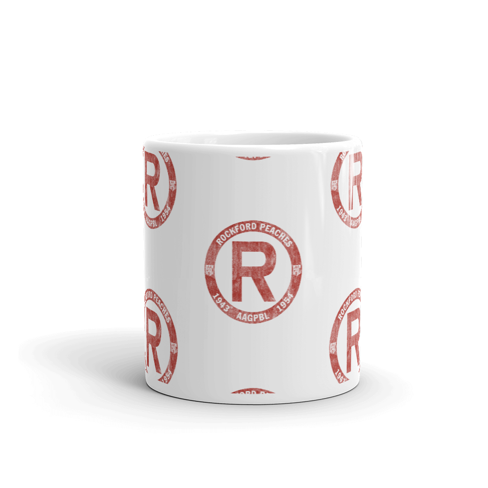 AAGPBL - Rockford Peaches '43-'54 - 11oz Mug | Officially Licensed - AAGPBL