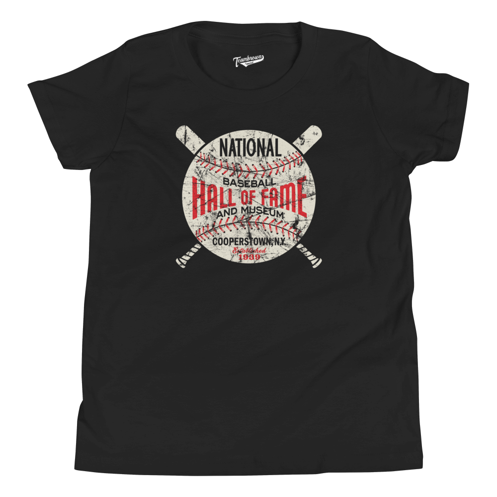 Baseball Hall of Fame Circle Logo - Kids T-Shirt | Officially Licensed - National Baseball Hall of Fame and Museum