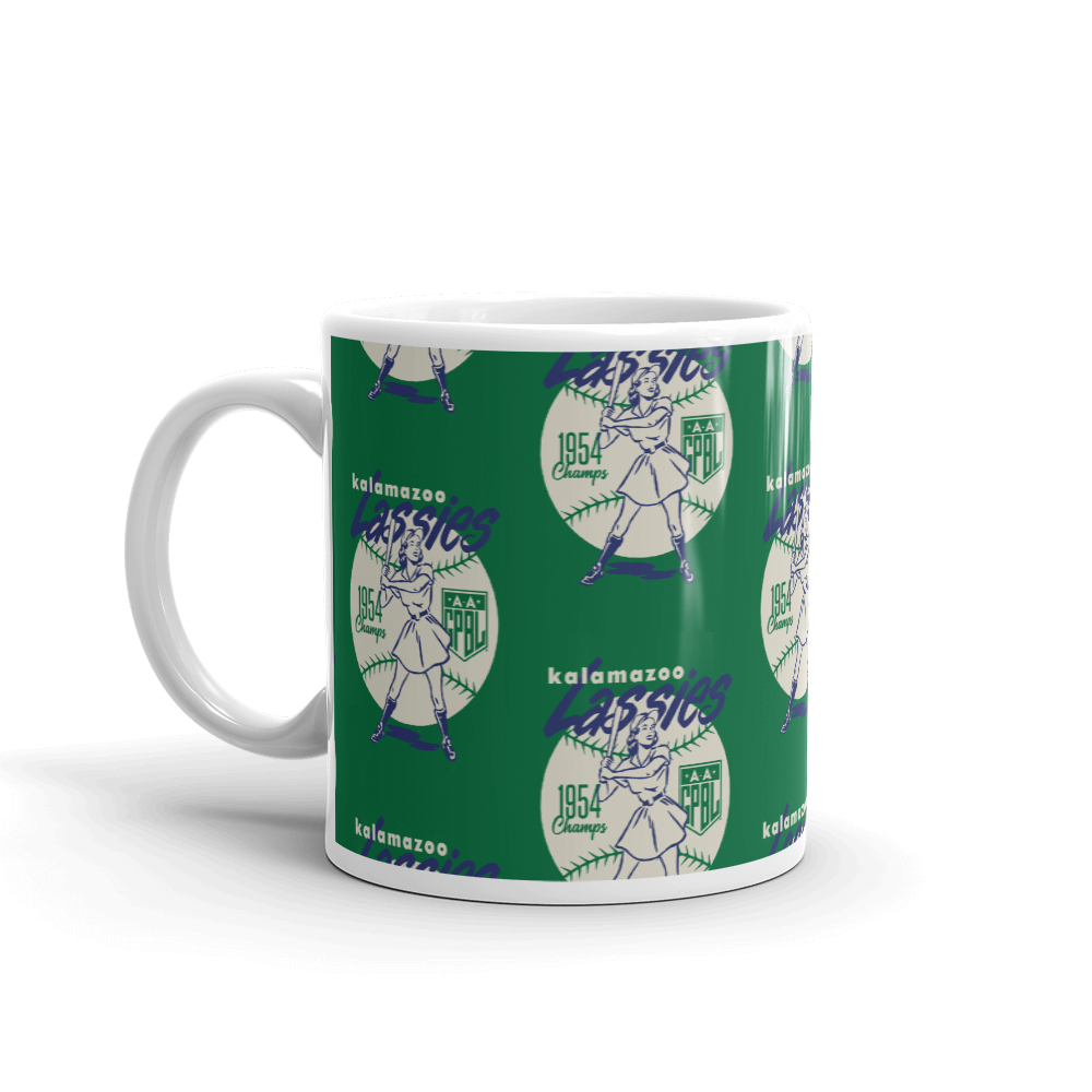 Diamond - Kalamazoo Lassies - WOTD 11oz Mug | Officially Licensed - AAGPBL