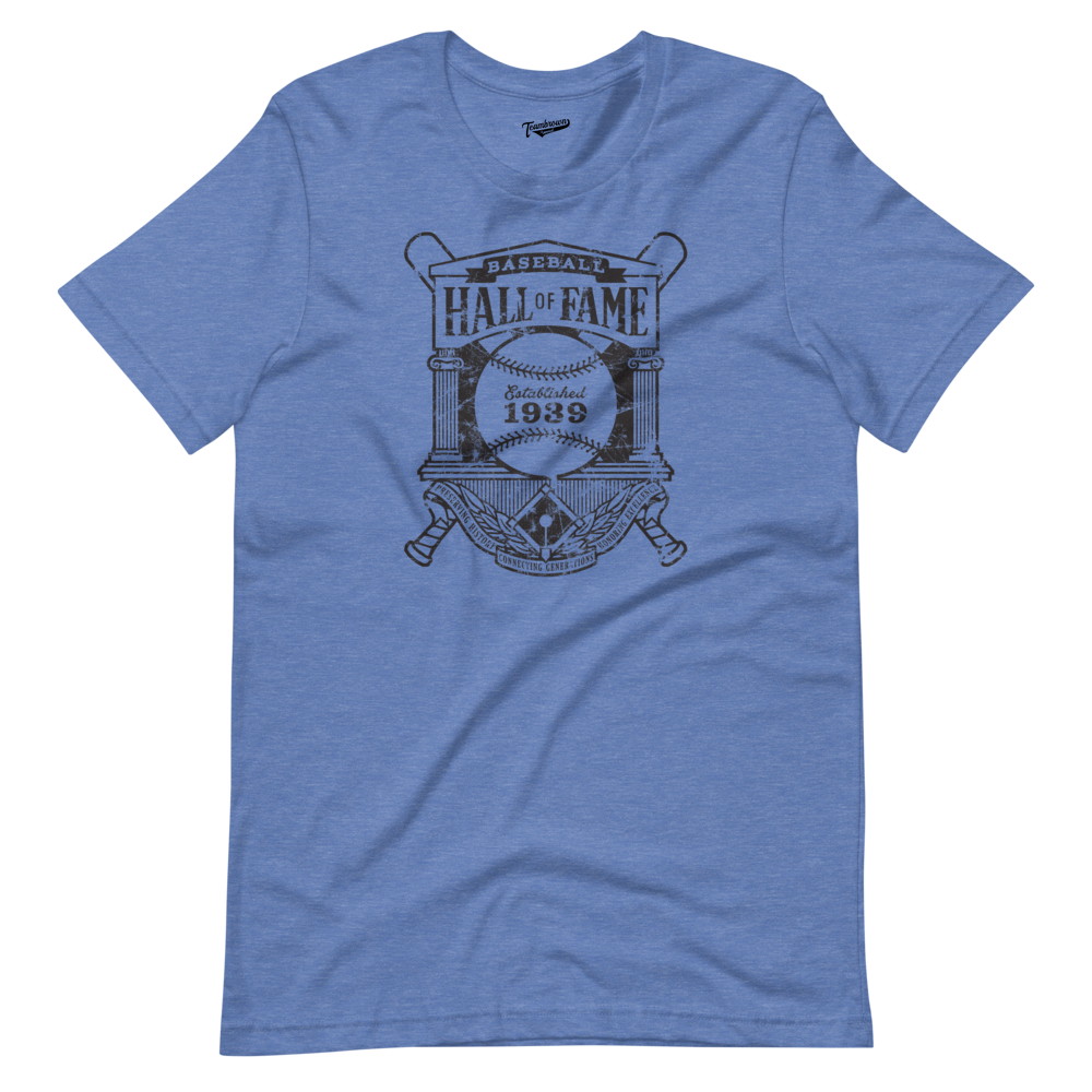 Baseball Hall of Fame - Crest Logo - Unisex T-Shirt | Officially Licensed - National Baseball Hall of Fame and Museum