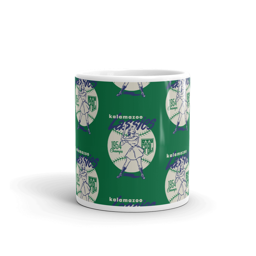 Diamond - Kalamazoo Lassies - WOTD 11oz Mug | Officially Licensed - AAGPBL