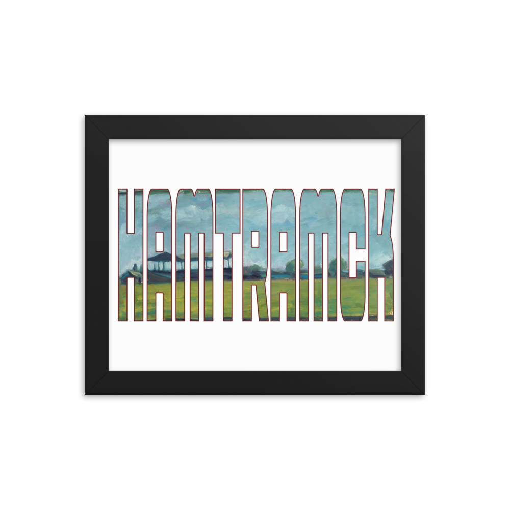Hamtramck Stadium by Andy Brown - Giclée-Print Framed | Officially Licensed
