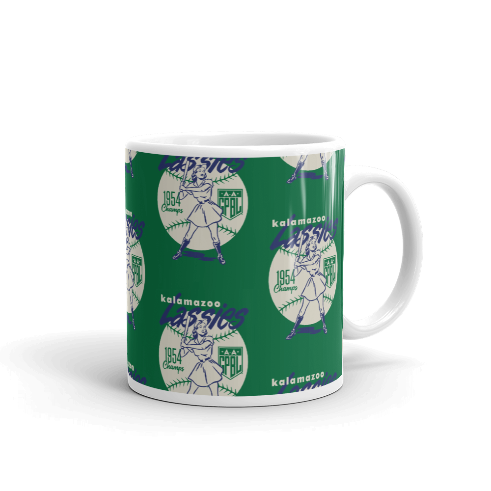 Diamond - Kalamazoo Lassies - WOTD 11oz Mug | Officially Licensed - AAGPBL