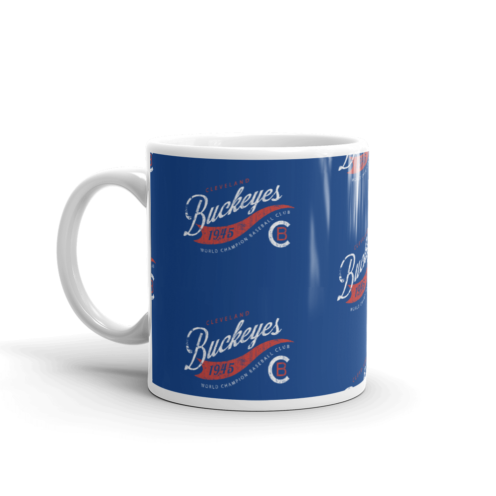 NLBM - 1945 Champions Cleveland Buckeyes 11oz Mug | Officially Licensed - NLBM