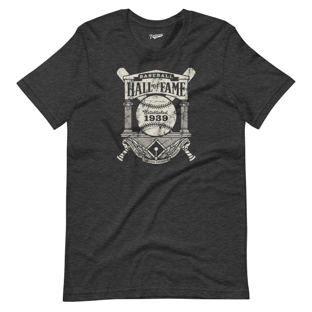 Baseball Hall of Fame - Crest Logo - Unisex T-Shirt | Officially Licensed - National Baseball Hall of Fame and Museum