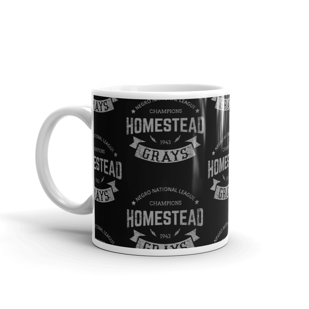 NLBM - 1943 Champions Homestead Grays / Forbes Field 11oz Mug | Officially Licensed - NLBM