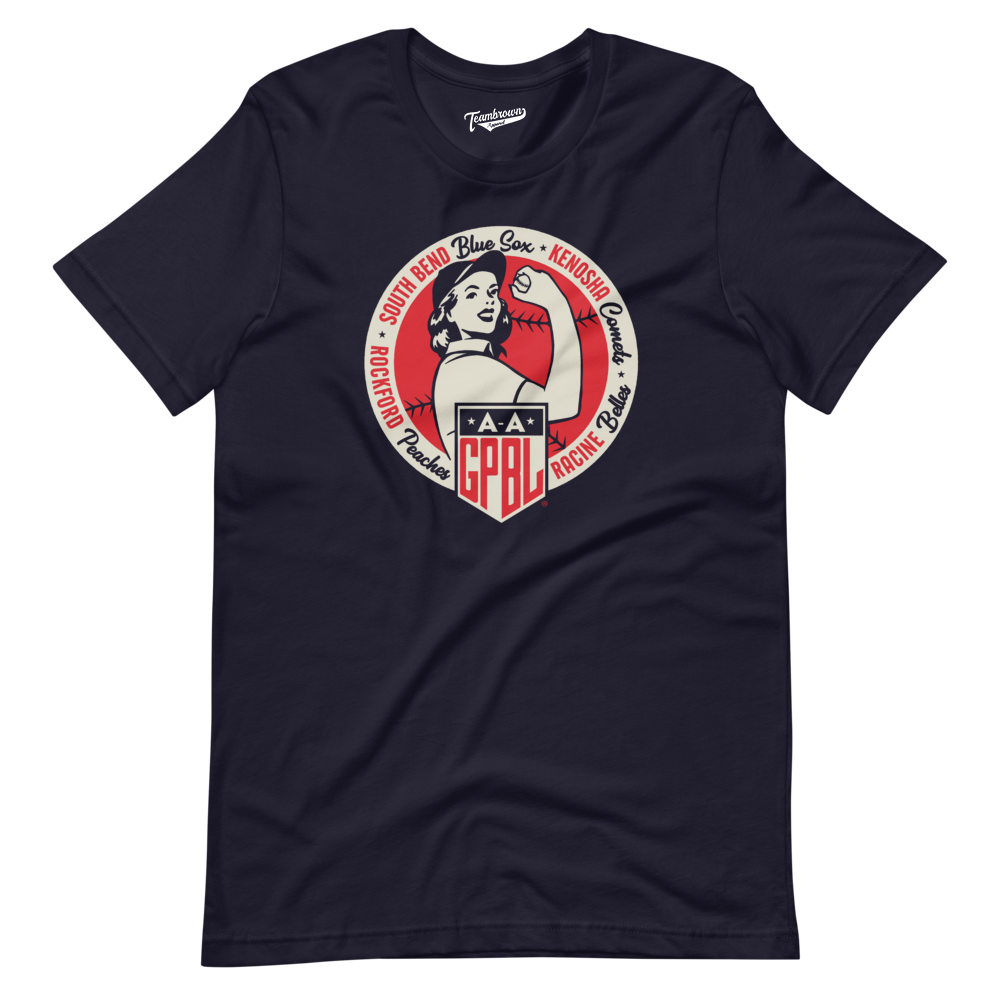 Diamond - AAGPBL Original 4 - Unisex T-Shirt | Officially Licensed - AAGPBL