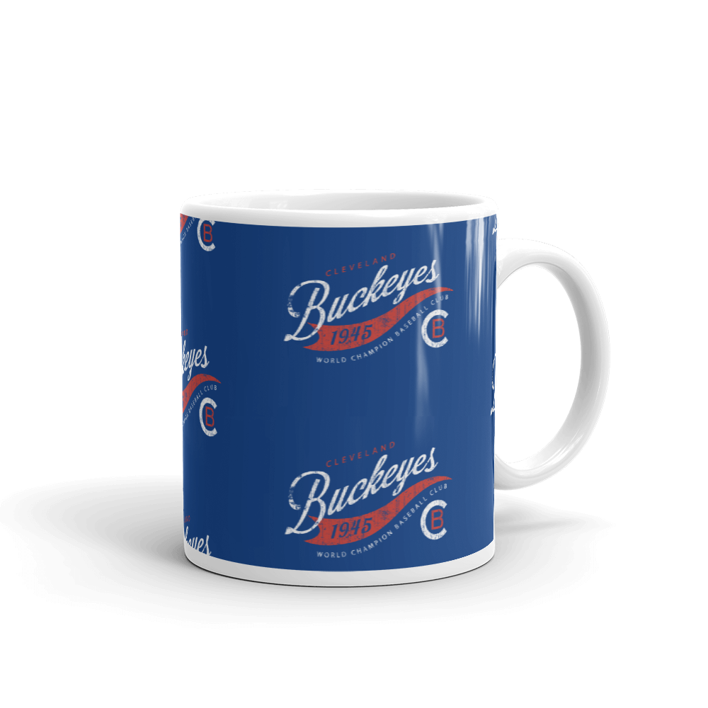 NLBM - 1945 Champions Cleveland Buckeyes 11oz Mug | Officially Licensed - NLBM