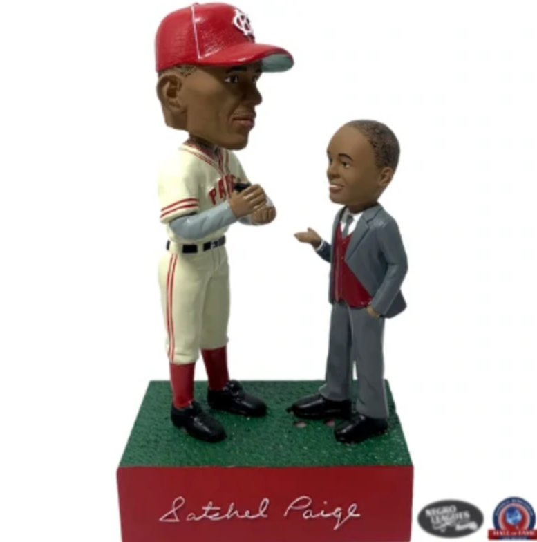 Satchel Paige Talking Bobbleheads