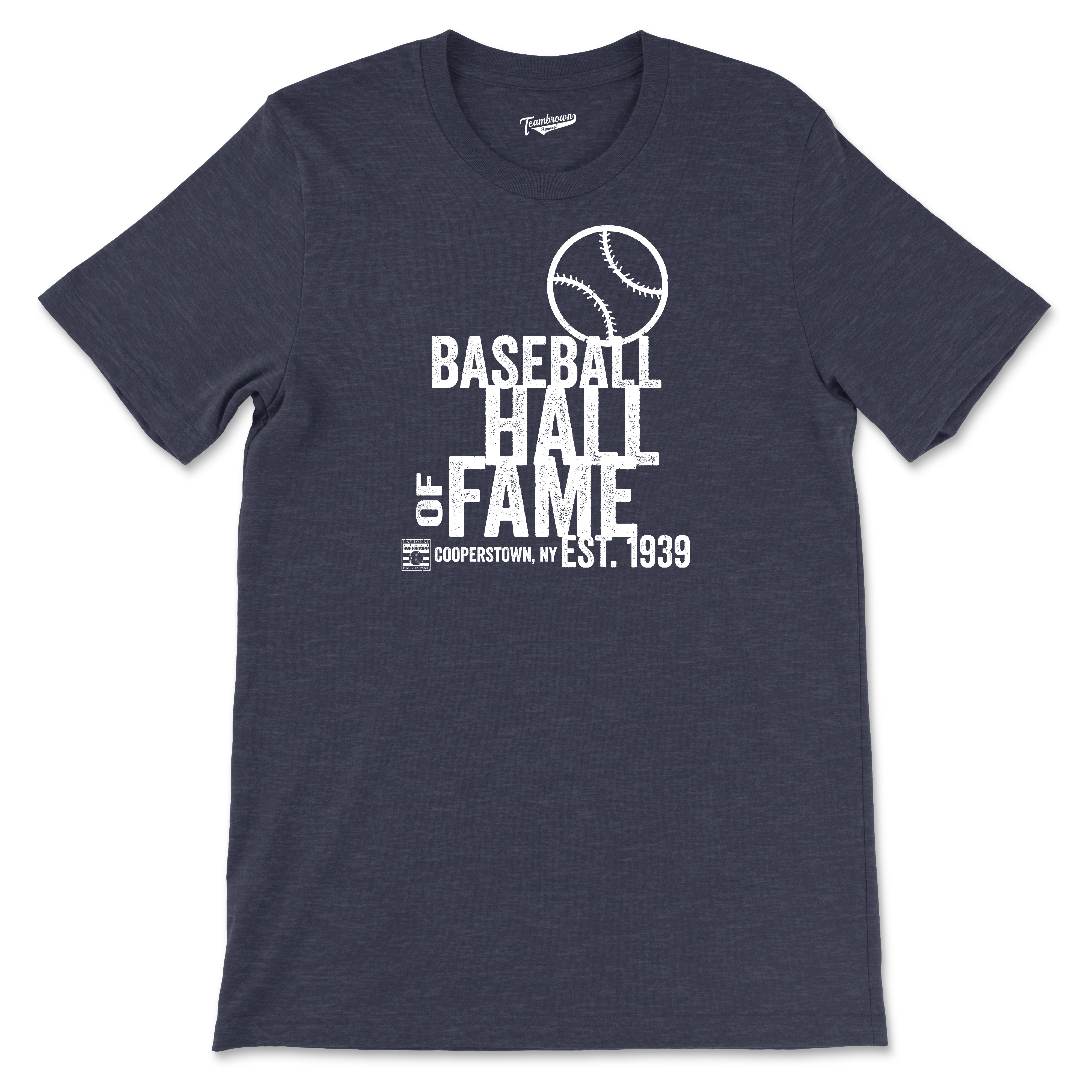 Baseball Hall of Fame Retro Heather Midnight Navy