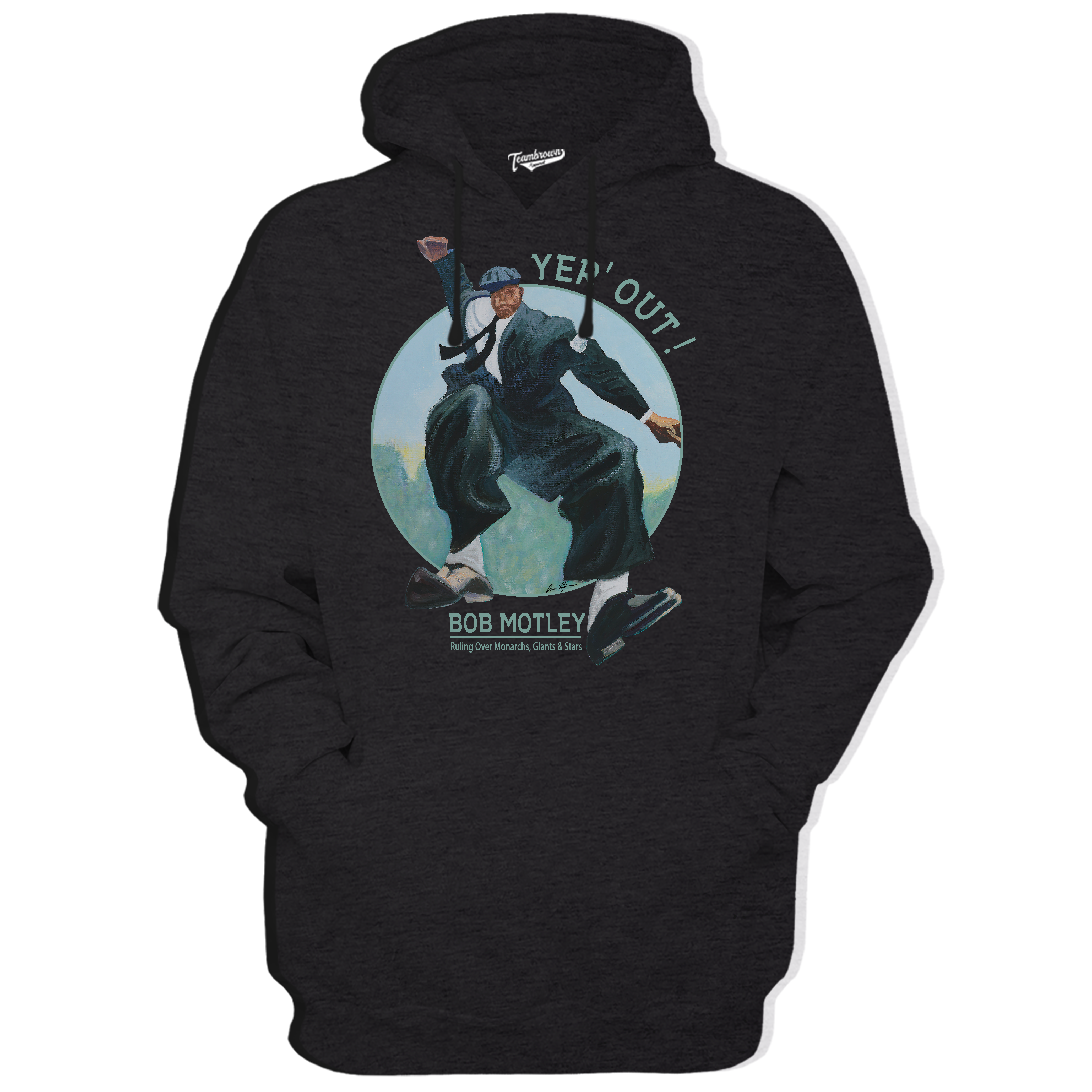 Bob Motley - Yer' Out! - Unisex Premium Hoodie | Officially Licensed - YABBA BIRI PRODUCTIONS, INC.